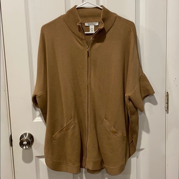 WHBM Poncho Cape Cardigan Sweater EUC - Picture 5 of 16
